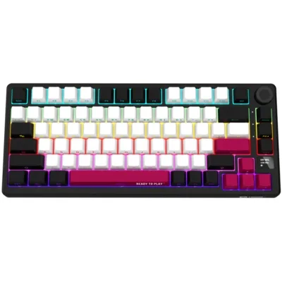Клавіатура Lorgar KBP7075W Pro RGB Wireless/Bluetooth/USB UA Black/red (LRG-KBP7075W-BK-US)