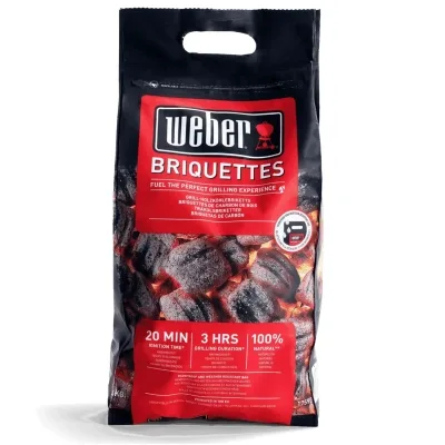 Брикети Weber вугільні 4 кг (17590)