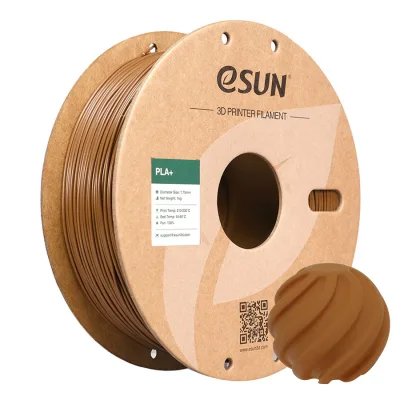 Пластик для 3D-принтера eSUN PLA+ P1.75мм, 1кг, brown (PLA+P175C1)