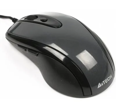 Мишка A4Tech N-708X Glossy Grey (4711421867009)