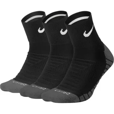 Шкарпетки Nike U NK EVRY MAX CUSH ANKLE 3PR SX5549-010 46-50 3 пари Чорні (091206422925)