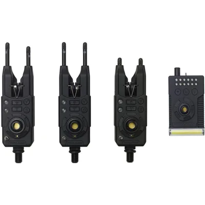 Індикатор клювання Prologic Fulcrum RMX Pro-Bite Alarms Presentation Set 3+1 multi colour (1846.15.90)