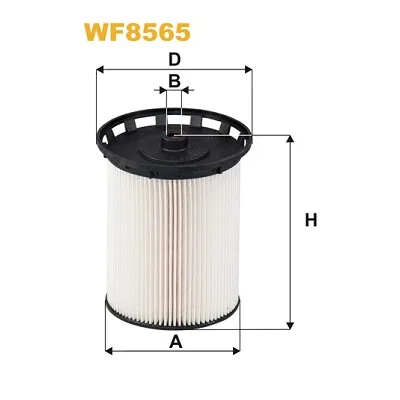 Фільтр паливний Wixfiltron WF8565