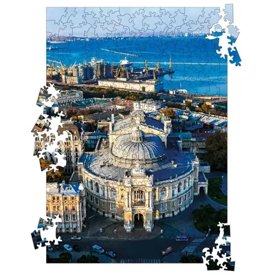 Пазл дерев`яний UkrainianPuzzles Одеса