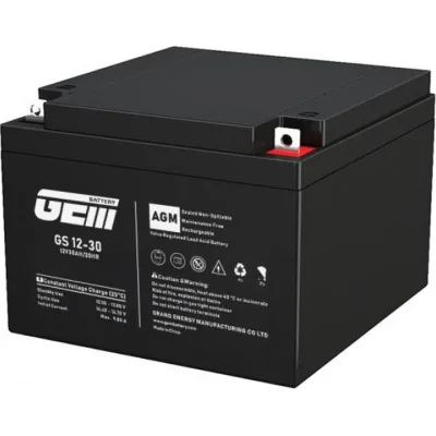 Батарея до ДБЖ GEM GS 12V-30Ah (GS 12-30)