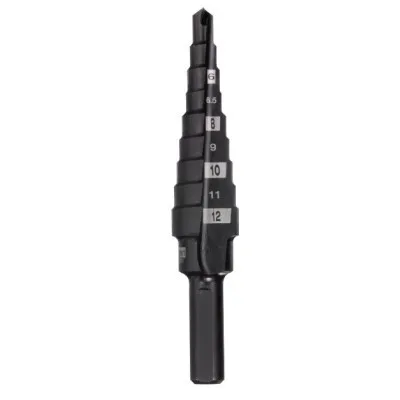 Свердло Milwaukee ступінчасте Step Drill, 4-12мм з кроком 1мм (48899301)