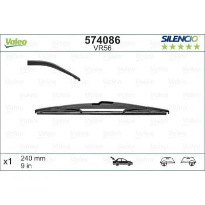 Щітка склоочисника Valeo 574086
