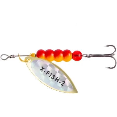 Блешня X-Fish Trophy 9g 2 Gold rainbow (1917.06.10)