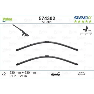 Щітка склоочисника Valeo 574302