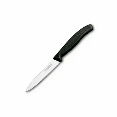 Кухонний ніж Victorinox SwissClassic для нарізки 10 см, чорний (6.7703)
