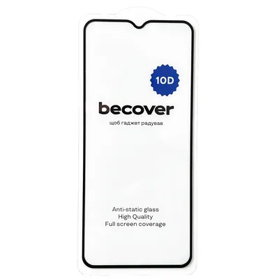 Скло захисне BeCover Xiaomi Redmi 9A / Redmi 9C / Redmi 10А / Poco C31 10D Black (711368)
