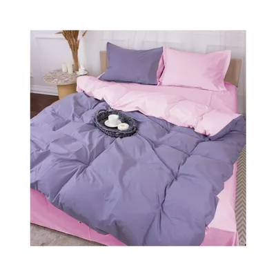 Постільна білизна MirSon Poplin Line 018 + 056 Stephannie 220 x 240 (2200006283072)