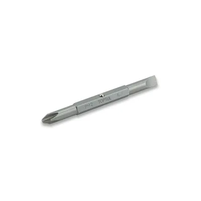 Біта для шуруповерта Toptul двостороння 1/4' PH1хSL5 L75мм (FKAA0105)