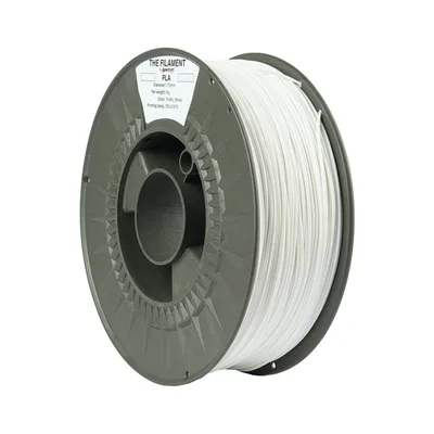 Пластик для 3D-принтера The Filament PLA 1.75mm 1kg TRAFFIC WHITE (TF-24001)