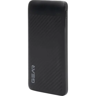 Батарея універсальна GEAR 10000mAh, 10W, USB-TypeC, 2*USB-A, Micro-USB, black (SL10)