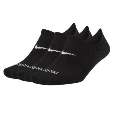 Шкарпетки Nike U NK EVERYDAY PLUS CUSH FOOTIE DH5463-904 34-38 3 пари Чорні (195242756904)