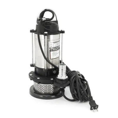 Заглибний насос Voltronic 370W, 220V, 2 м³/год, підйом 10 м, 25мм, INOX, 380х195х200мм, 4,3 кг + перехідник (YT-P-370-10)