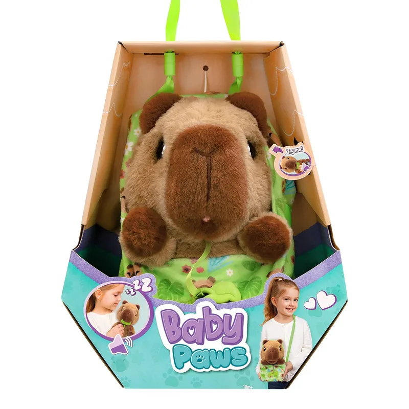 Інтерактивна іграшка BABY PAWS W4 – КАПІБАРА (з аксес.)