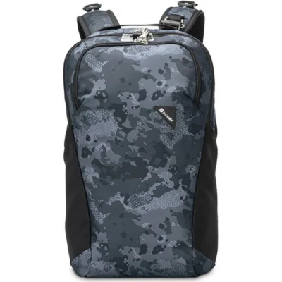 Рюкзак туристичний Pacsafe Vibe 20L backpack чорний-камуфляжний (60291802)