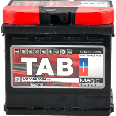 Акумулятор автомобільний TAB 55 Ah/12V Magic Euro (189 058)