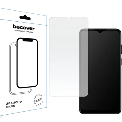 Скло захисне BeCover Motorola Moto E22/E22i 3D Crystal Clear Glass (709732)