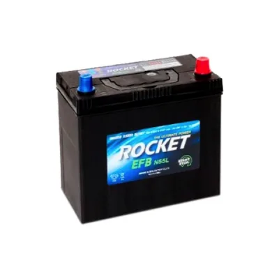 Акумулятор автомобільний ROCKET 55Ah (EFB N55L)