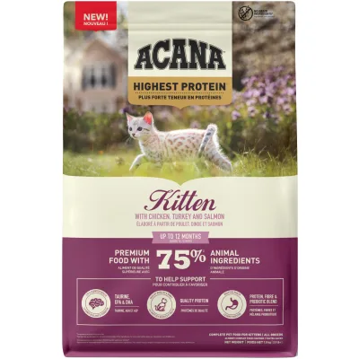 Сухий корм для кішок ACANA Highest Protein Kitten Recipe 1.8 кг (0064992723255)