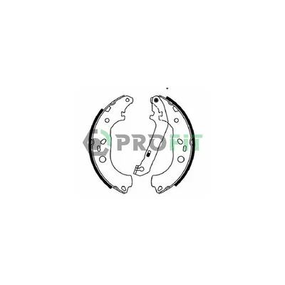 Гальмівні колодки Profit 5001-0687