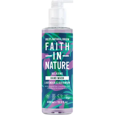 Рідке мило Faith in Nature Натуральне З лавандою та геранню 400 мл (708002400490)