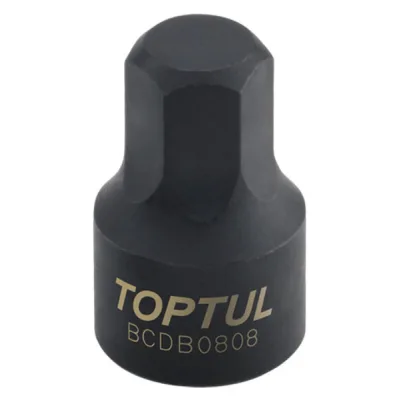 Торцева головка Toptul 1/4" HEX 6мм (цілісна) (BCDB0806)