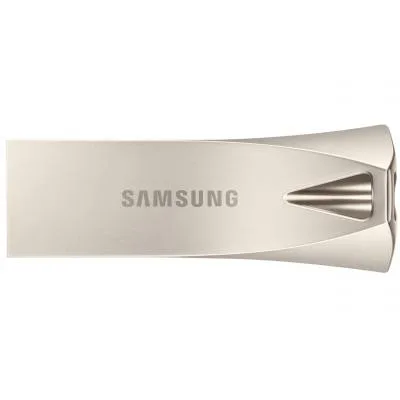 USB флеш накопичувач Samsung 128GB Bar Plus Silver USB 3.1 (MUF-128BE3/APC)