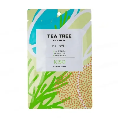 Маска для обличчя Kiso Care Tea Tree Face Mask (4580050290829)