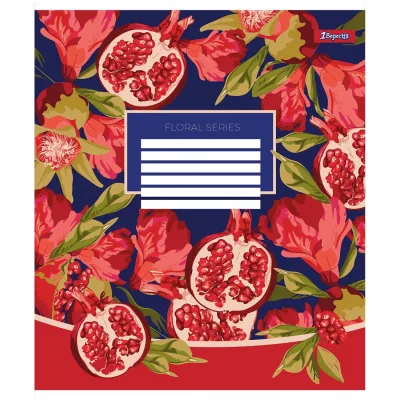 Зошит 1 вересня А5 Floral series 96 аркушів, лінія (766500)