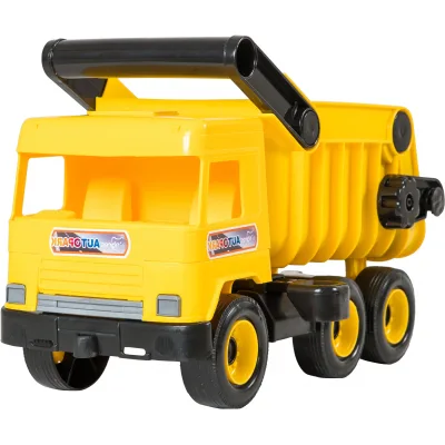 Машинка для дітей Tigres Авто "Middle truck" самоскид (жовтий) (39490)