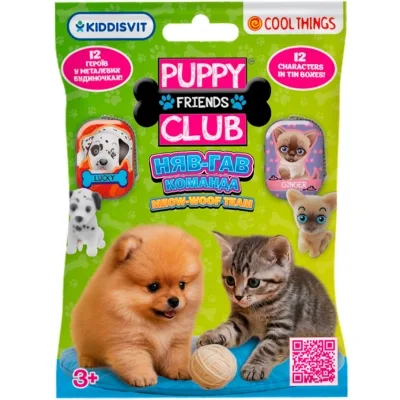 Фігурка Cool Things сюрприз серії Puppy Club - Няв-Гав команда (PC062)