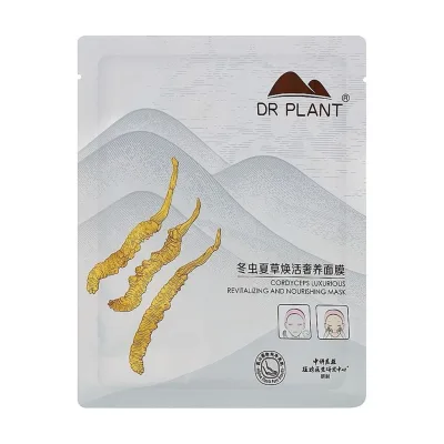 Маска для обличчя Dr. Plant Cordyceps Sinensis Revitalizing and Nourishing Mask Відновлююча Живильна 1 шт (6959436315971)