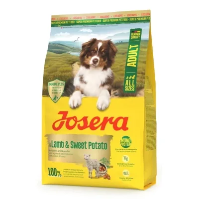 Сухий корм для собак Josera Lamb & Sweet Potato Adult All Sizes 3 кг (4032254788140)