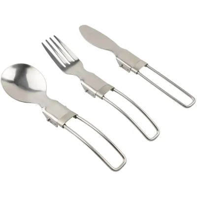 Набір туристичного посуду Tribe Compact Set сталевий (T-FC-0021-metal)