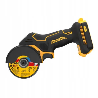 Дискова пила DeWALT 18В XR Li-lon, диск 76х10 мм, 0.94 кг (без АКБ та ЗП) (DCS438N)