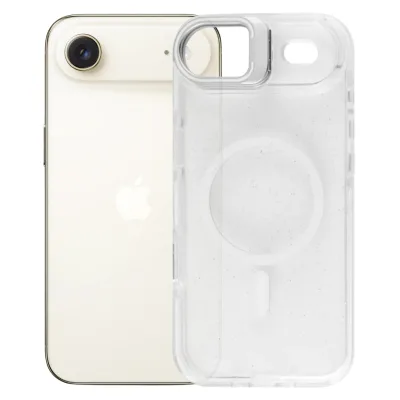 Чохол до мобільного телефона BeCover FIBRA Star Shine MagSafe Apple iPhone 17 Air White (715424)