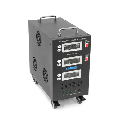 Стабілізатор напруги Conter MSER-15KVA/12KW- 400V-V2 3ф (MSER-15KVA/12KW- 400V-V2)