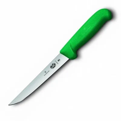 Кухонний ніж Victorinox Fibrox Boning 15 см Green (5.6004.15)