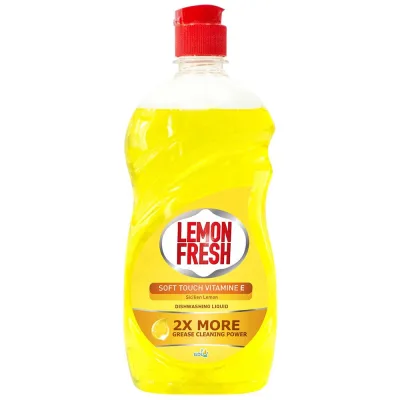 Засіб для ручного миття посуду Lemon Fresh Сицилійський лимон 500 мл (4820167000219)