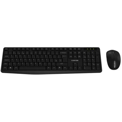 Комплект Canyon SET-W01 Wireless Black (CNE-HSETW01)