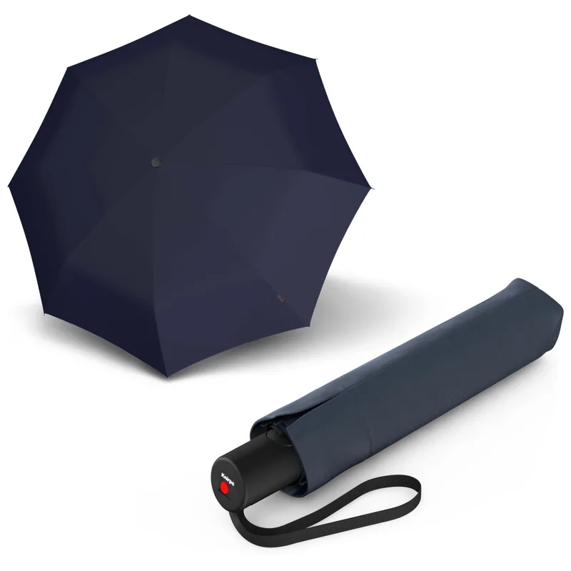 Парасоля Knirps A.200 Medium Duomatic Navy UV Protection автомат, складана (Kn95-7201-12011)