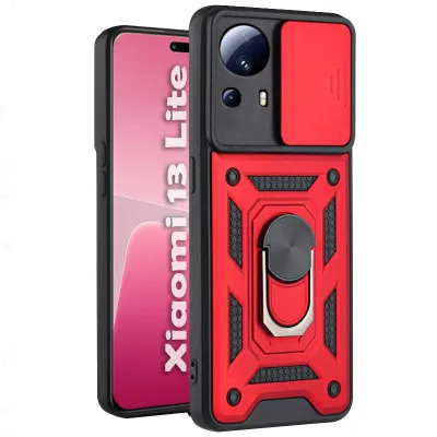 Чохол до мобільного телефона BeCover Military Xiaomi 13 Lite Red (710570)