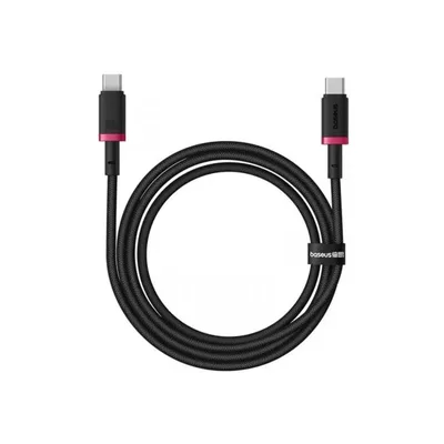 Дата кабель USB-C to USB-C 1.0m 100W red/black Baseus (P10377803U01-01)