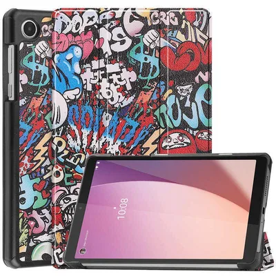 Чохол до планшета BeCover Smart Case Lenovo Tab M8(4rd Gen) TB-300FU 8" Graffiti (709218)