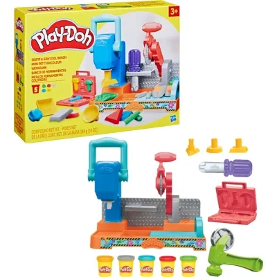 Набір для творчості Hasbro Play-Doh Верстак для штампування та розпилювання (F9141)