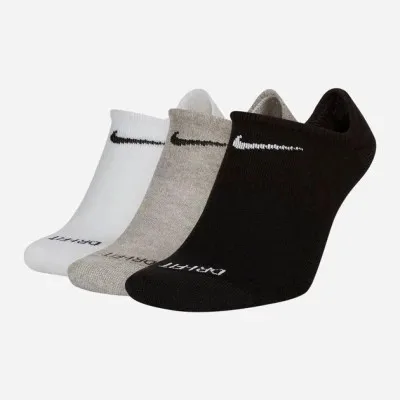 Шкарпетки Nike U NK EVERYDAY PLUS CUSH NS FOOT 3PR SX7840-911 34-38 3 пари Чорний/Білий/Сірий (193153926157)